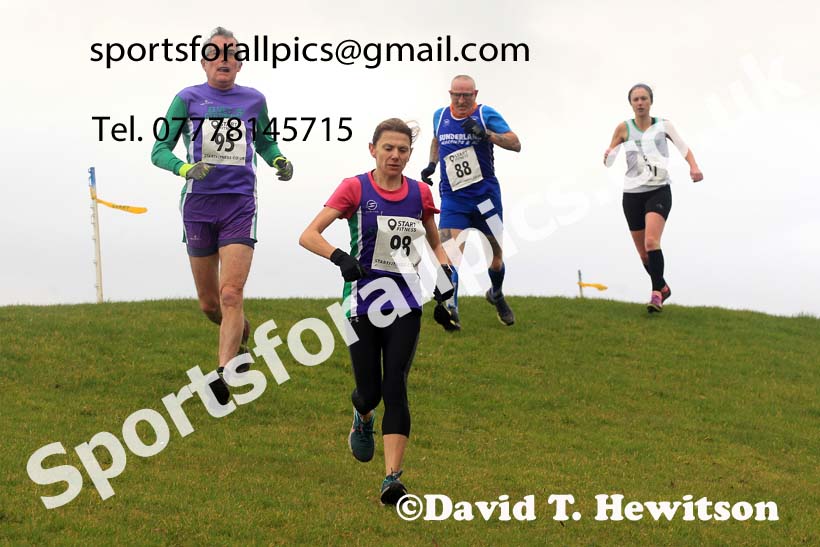 Womens 35+ and Mens 65+ 2023 NEMAA Cross Country, Croft Circuit, North Yorkshire. Photo: David T. Hewitson/Sports for All Pics